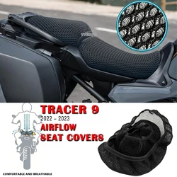 Motorcycle Seat Covers For Yamaha Tracer 9 Tracer 900 2022 2023 Seat Cover Seat Protect Cushion 3D Airflow Seat Covers