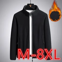 Men Jacket Coat Plus Size 8XL Winter Fur Coat Camperas De Hombre Jaqueta De Couro Masculino Casacas Para Hombre 바람막이점퍼남성