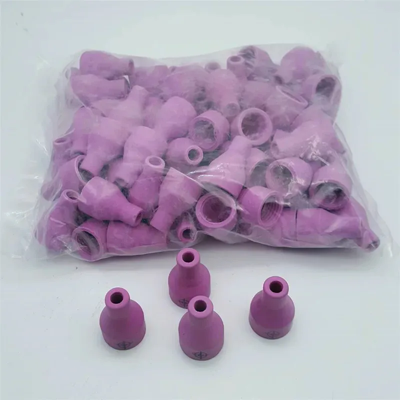80pcs TIG Welding Torch Ceramic Nozzle 4/5/6x30mm QQ150 Welding Accessories