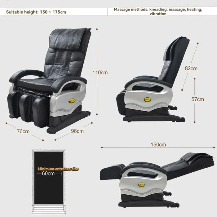 2024 Classic home massage chair  full body massage 8D zero gravity massage sofa chair with home or office