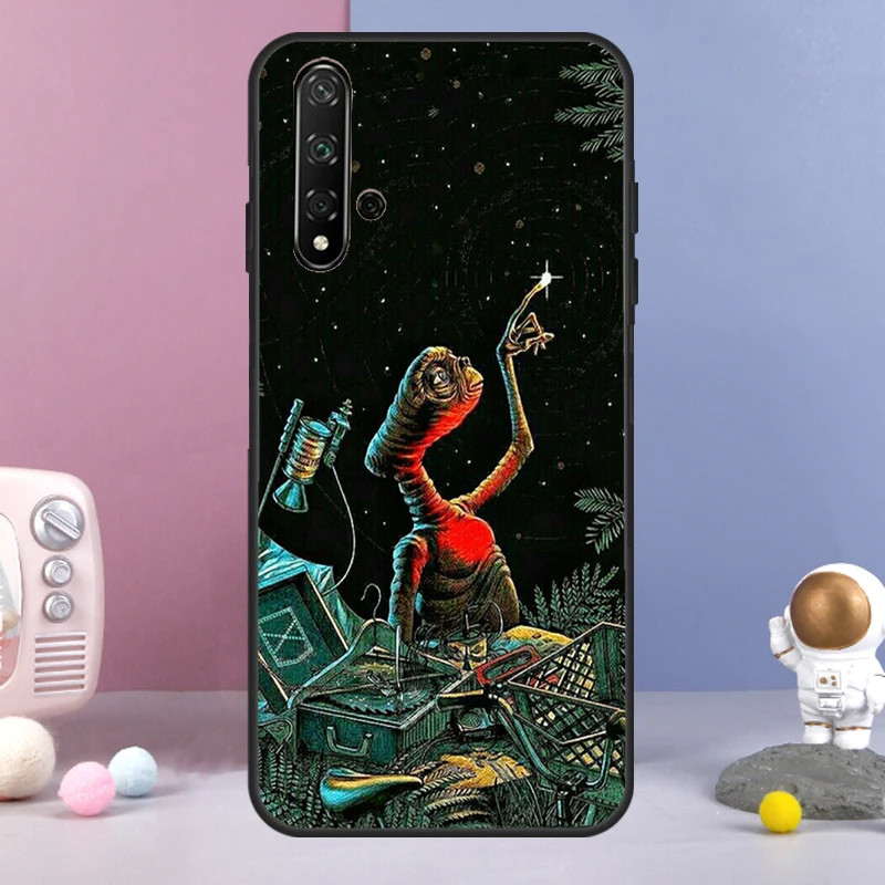 E.T. the Extra-Terrestrial Funda For Huawei Nova Y90 Y91 Y70 Y60 Y61 10 9 SE 5T 11i 8i 7i 3i P40 Lite P60 P30 Pro Case