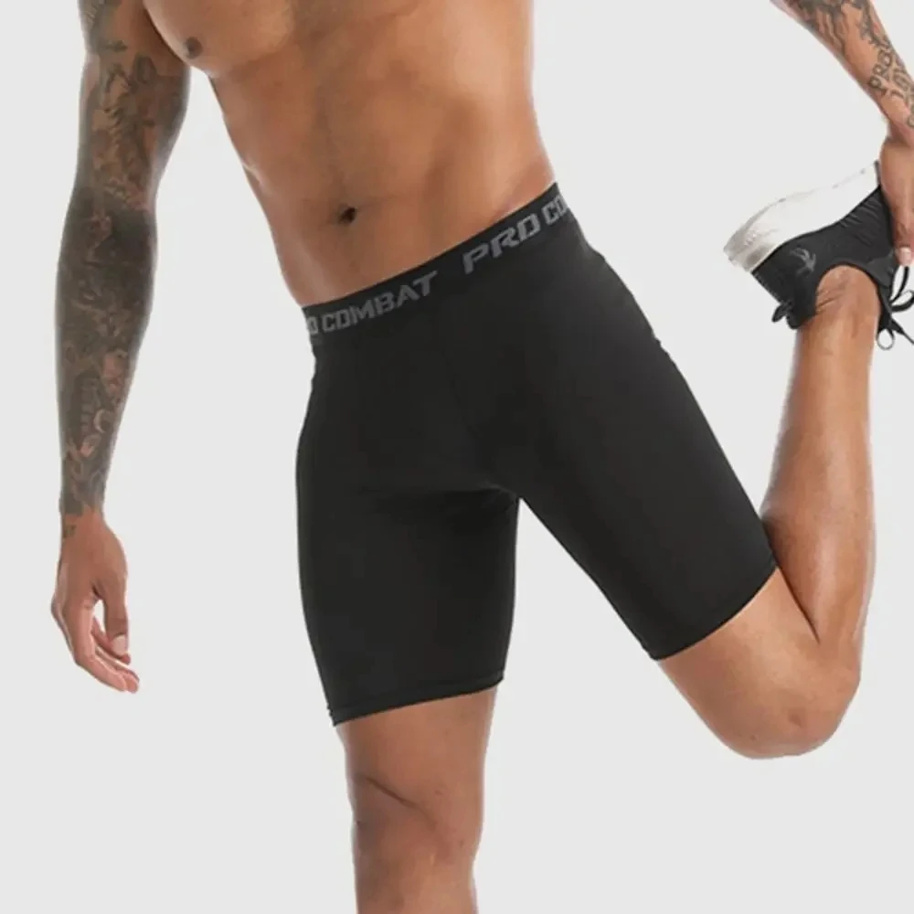 2025 pantalones cortos de compresión para hombre, ropa deportiva de verano, medias de entrenamiento, mallas deportivas para gimnasio, pantalones cortos, pantalones deportivos, pantalones cortos para correr para hombre