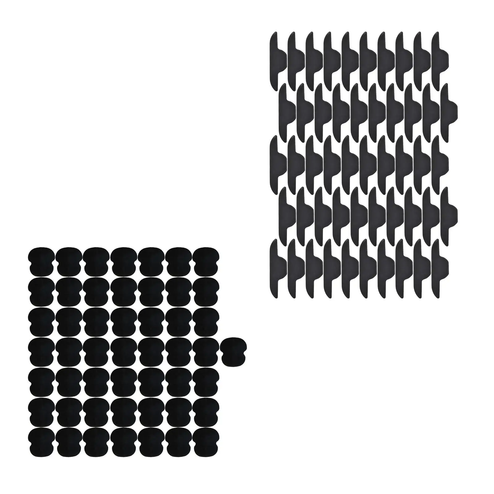 50 Pieces Sweat Pads Sweat Protector Comfortable Stay Dry Sweat Absorbing Perspiration Pads