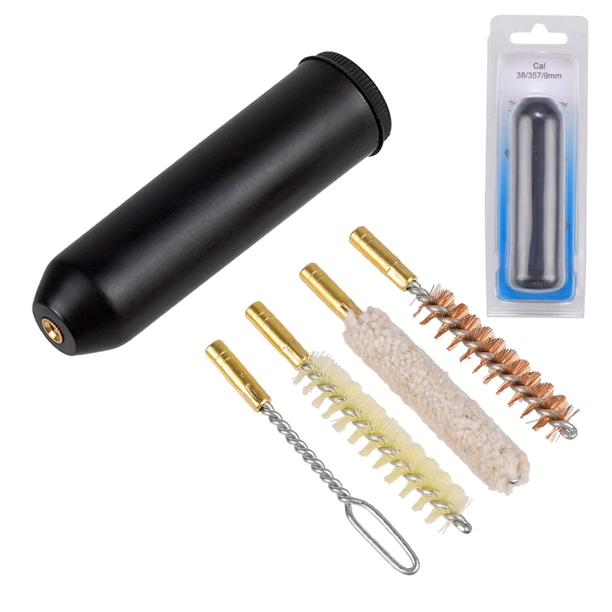 9 7 stücke Mm Barrel Reinigung und Wartung Zu Schwarz Pistole Kit Hand Pistole Stange Pinsel Werkzeuge 22/45/357/9 Airsoft Ausrüstung Ar15 M4