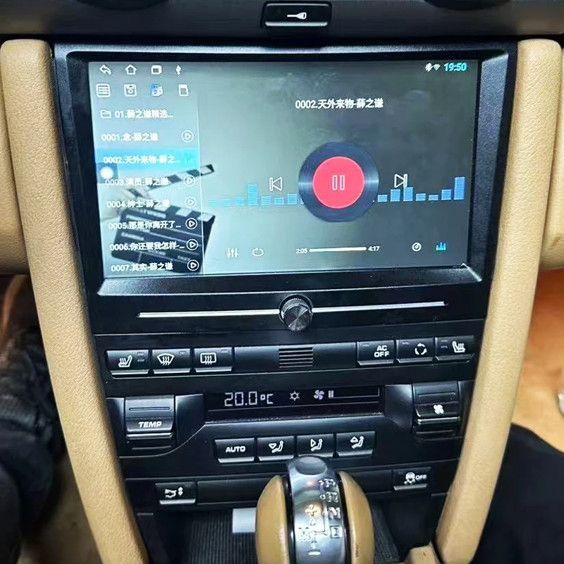 2005-2012 for Porsche 987 Boxster Cayman Car Interior Upgrade New Center Console Color Screen