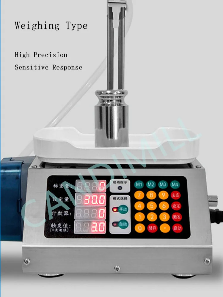 Flüssigkeits füll maschine Schlauch pumpe automatische Flaschen füller digitale Steuerung kosmetisches Öl Parfüm, Wasser, Saft,