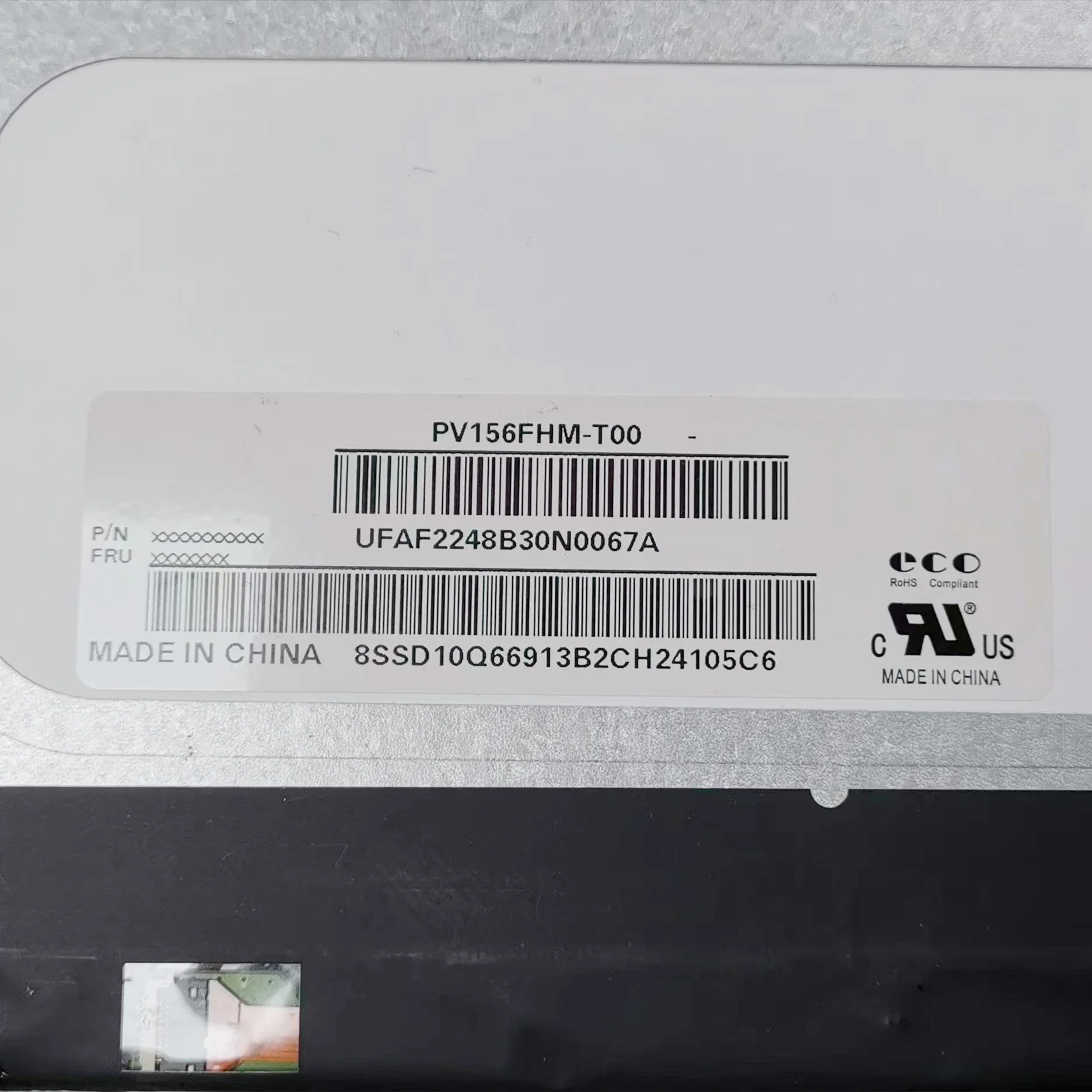 

PV156FHM-T00 15.6 1920X1080 40 PINS Laptop LCD Touch Screen Panel Matrix EDP NEW