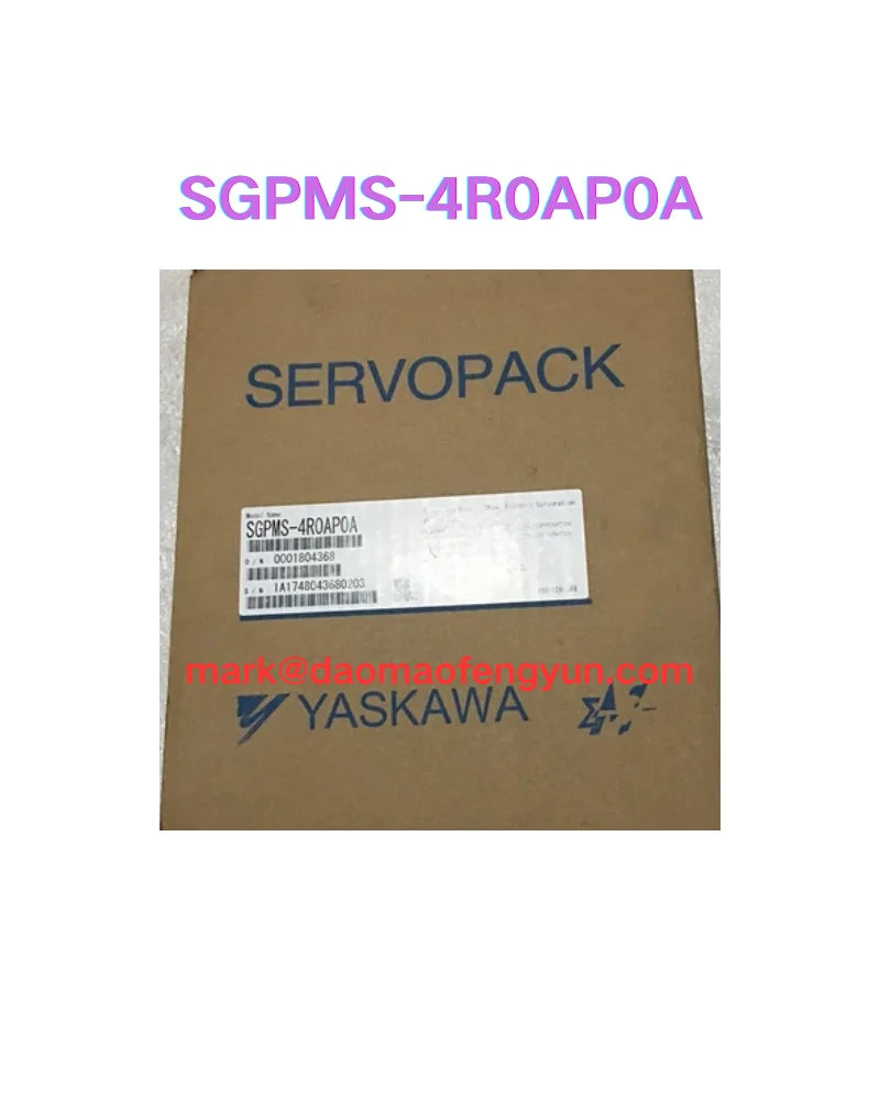 

SGPMS-4R0AP0A Новый сервопривод,