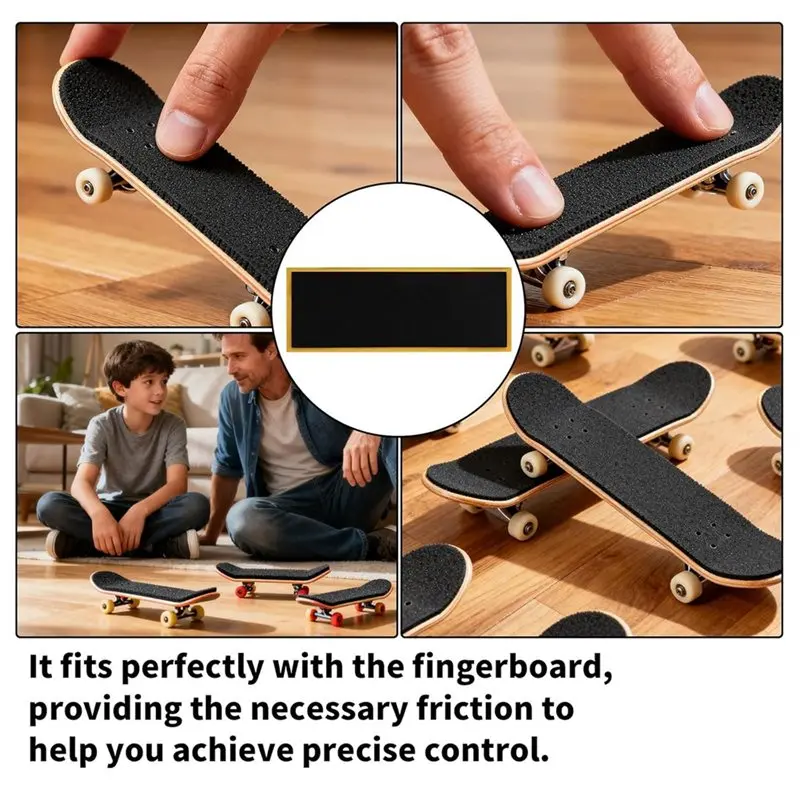 FBIL-Non Slip Foam Grip Tape Grip Strips For Fingerboard Skateboards Fingerboard Accessories