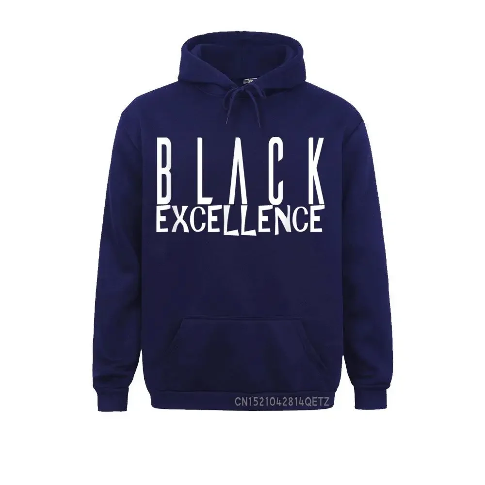 Black Excellence Melanin Chic Men Cute Europe Hoodies Ostern Day Sweatshirts Printed Long Sleeve Hoods