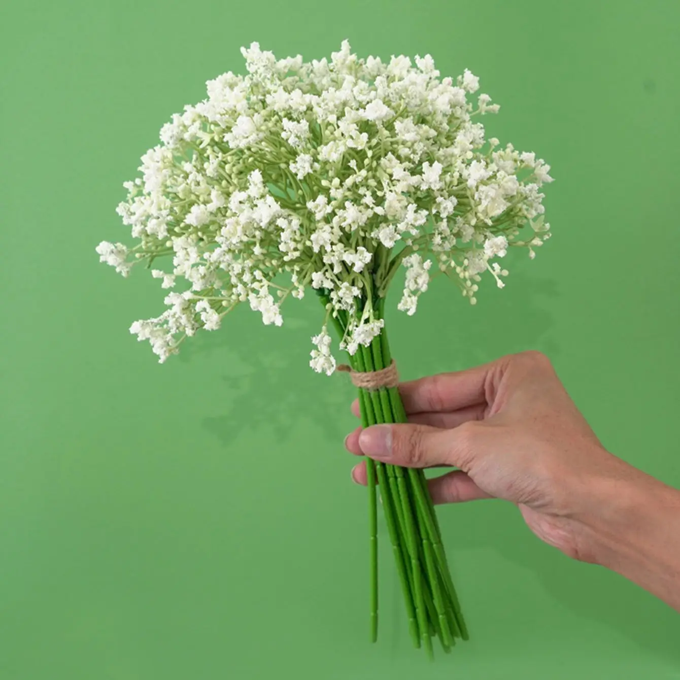 

Artificial Flowers Plant Green Stem Combination Bridal Bouquet Valentine Wedding Home Room Table Outdoor Diy Decor Gift Festival