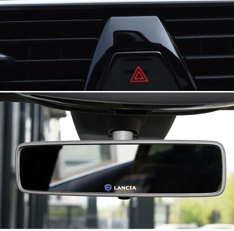 ملصقات رفع النافذة يمكن تطبيق ملصقات التحكم المركزية بشكل عشوائي لسيارة Lancia Delta Ypsilon Lybra Musa Kappa Voyager NERA