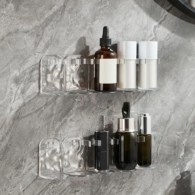 Double Sided Wall Hooks, Self Adhesive Storage Racks, Invisible, Traceless Snap, Storage Holder for Home, Banheiro