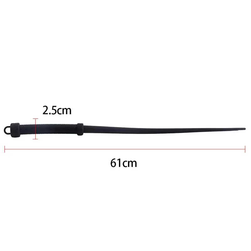 24.8-inch (63 cm) silicone whip for cycling crops, durable equestrian training, portable pointer, lightweight and anti slip whip