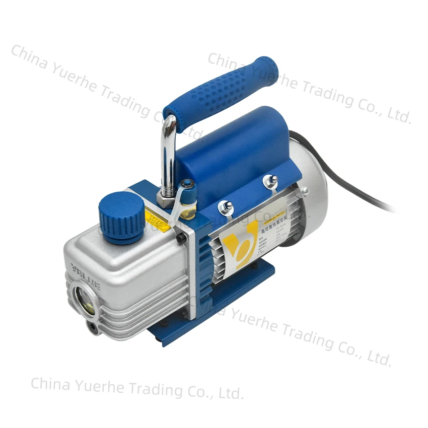 220V FY-1H-N Rotary Vane Single Stage Air Vacuum Pump 2PA Ultimate Vacuum With Refrigeration Accessories For Air Conditioning