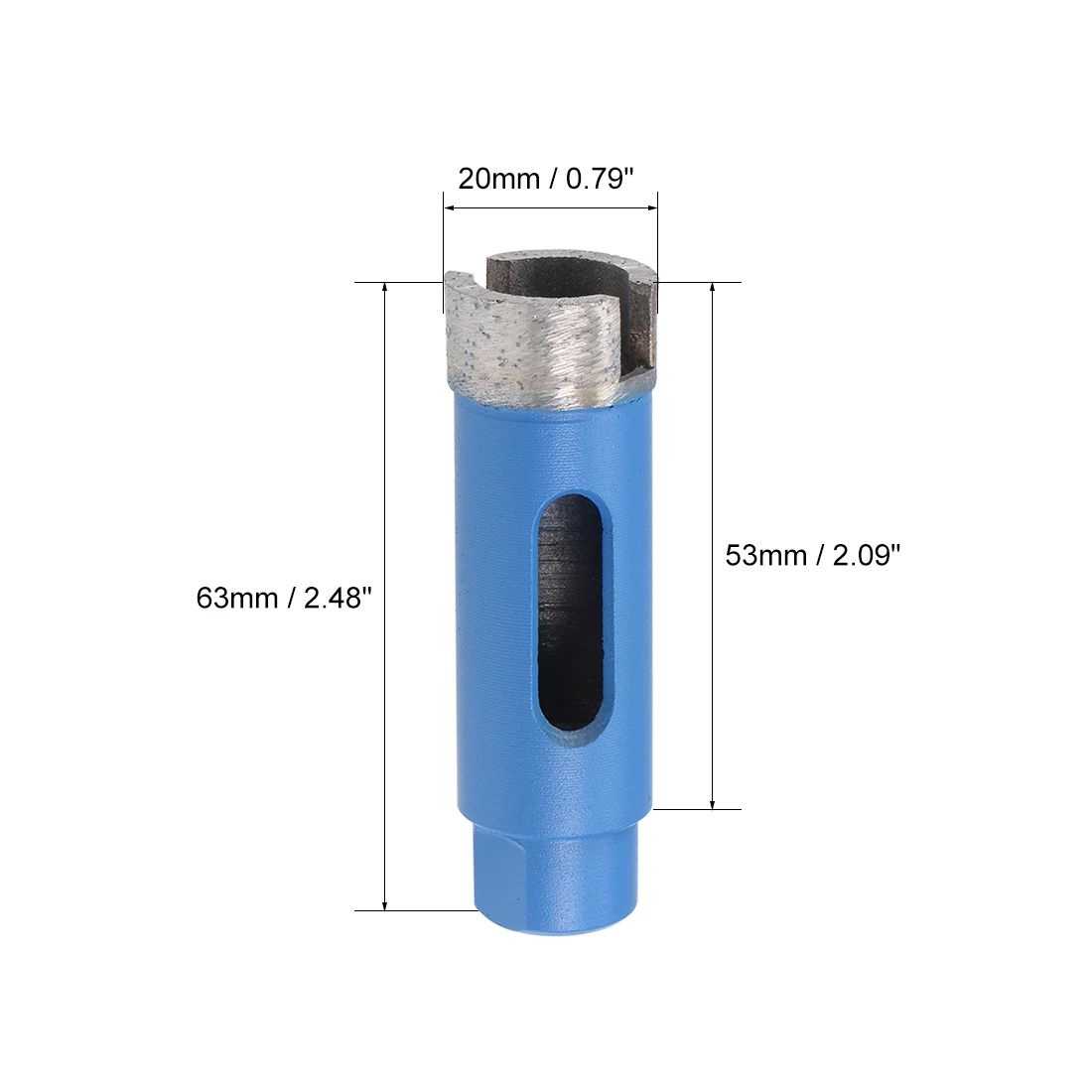 1pc 12/14/18/20/28/32/38/50mm gesinterte Diamant kern bohrer Lochs ägen für Ziegel beton Mauerwerk Lochs ägen schneider Zubehör