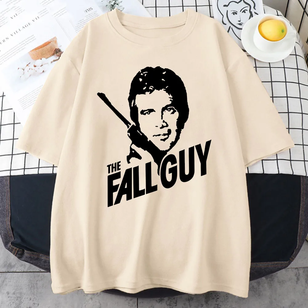 

The Fall Guy Movie T-shirts Men Women Summer Comfortable Tee-shirt Casual Hip Hop Streetwear Cotton High Quality Soft Tshirts