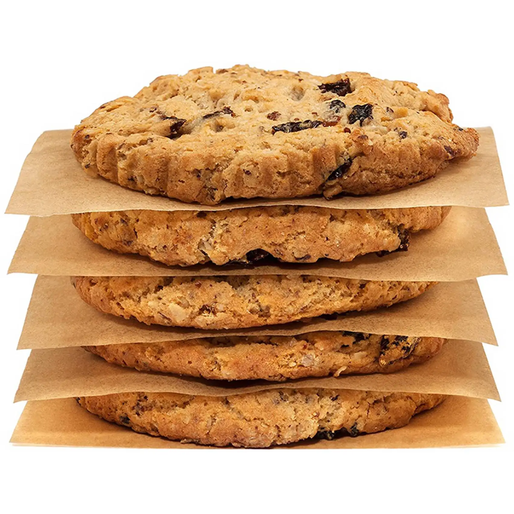 IALJ-1000 Pcs Unbleached Parchment Paper Baking Sheets, 4X4 Inches Non-Stick Precut Baking Parchment, Perfect For Wrapping