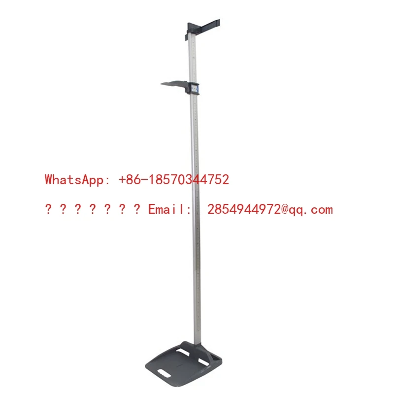 210CM Universal Height Measuring Ruler Easy Detachable Physical Exam Height Measurement Battery-Free Height Pole