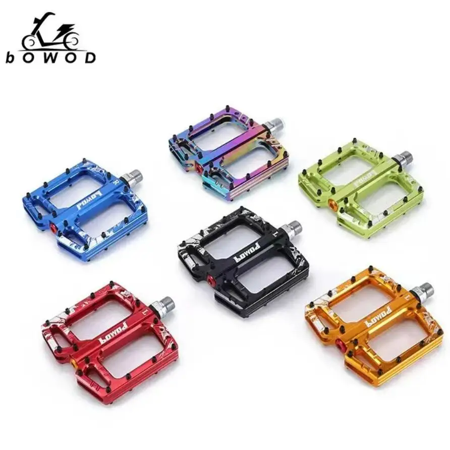 

Педали для горного велосипеда, алюминиевые, с подшипниками, широкая платформа, комплектующие для MTB, педали для BMX, запчасти для велосипеда, аксессуары для велоспорта