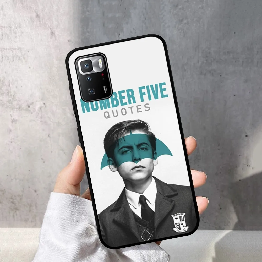 Number Five Aidan Gallagher Phone Case For Redmi 5 6 7 8 9 10 plus pro 6 7 8 9 A GO K20 K30 K40 pro plus F3 Fundas