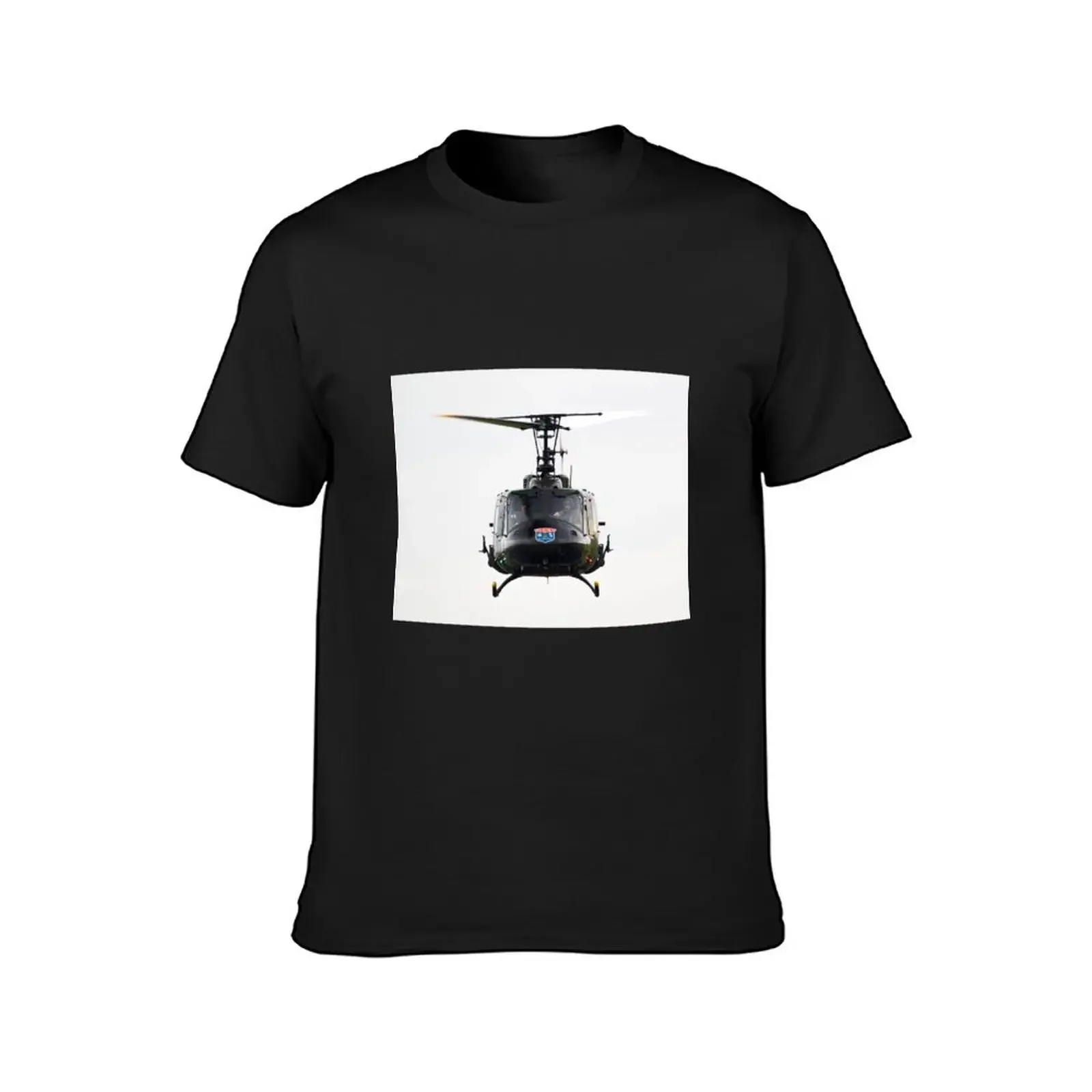 Bell UH-1H Iroquois head-on T-Shirt fashion shirts Man t-shirt plus size tops vintage anime shirt men t shirt