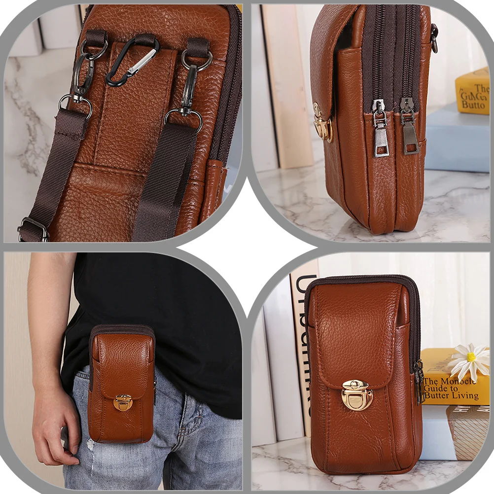 

1 шт. универсальная поясная сумка для хранения телефона для мужчин, повседневная поясная сумка для активного отдыха, поясная сумка для мужчин, для хранения телефона