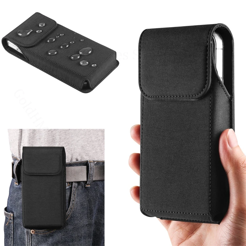 

For Xiaomi 15 14 Pro Waterproof Magnetic Flip Phone Case For Xiaomi 14 Civi 13T Pro 12S Ultra 11 Lite Belt Bag Pouch Waist Cover