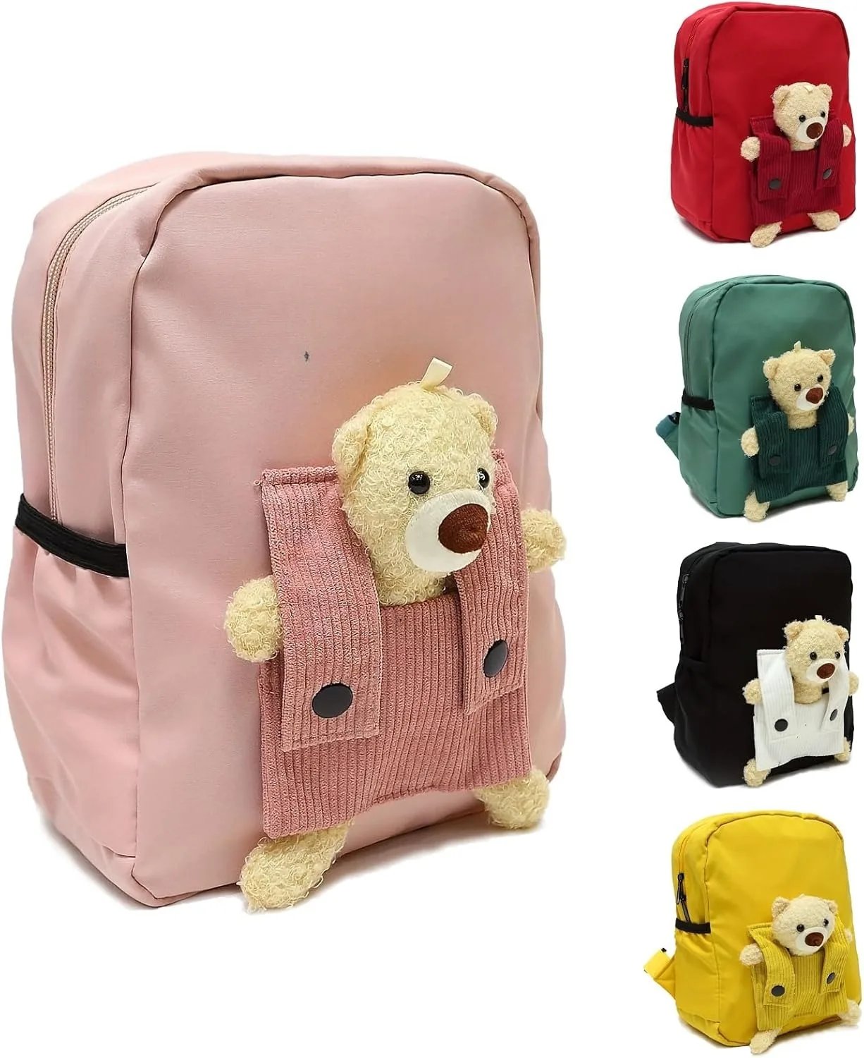 

Рюкзак на плечо с рисунком медведя для мальчиков и девочек, осенние и зимние модели, детский рюкзак, школьный рюкзак для детского сада