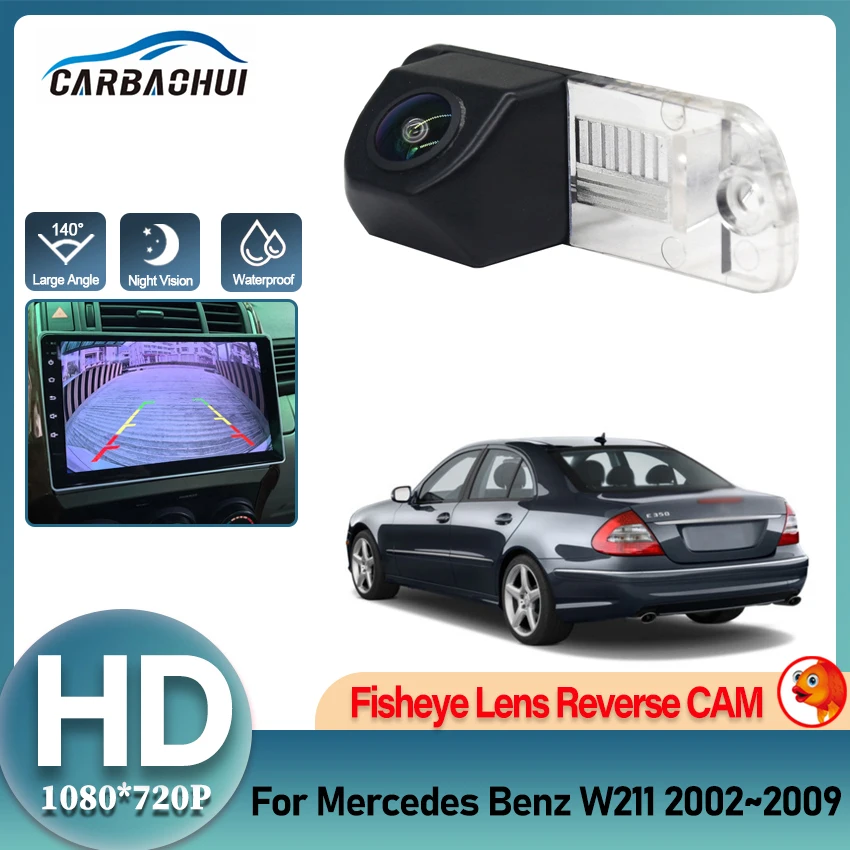 

Резервная камера заднего вида для Mercedes Benz W211 2002 2003 2004 2005 2006 2007 2008 2009 HD камера ночного видения номерного знака