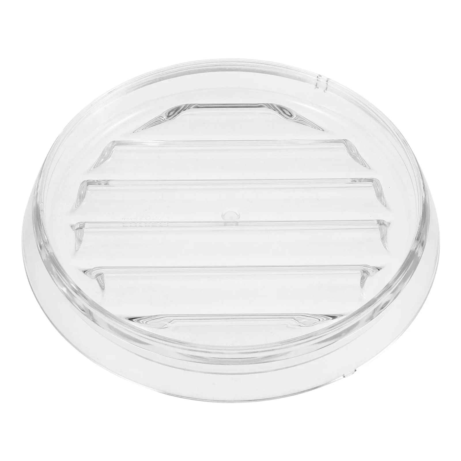 

Round Pitcher Saucer Heat Resistant Coaster Multifunctional Tray Non Slip Bottom Sturdy PP Material Home Kitchen Dining Room