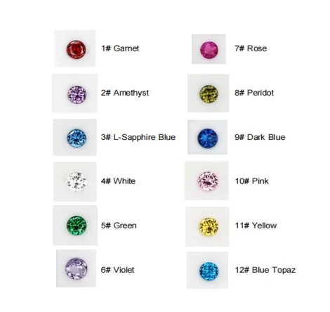2023 Personalize Name Colorful Birthstone Zircon Necklace Custom Handwriting Cz Name Zircon Necklace For Women Jewelry