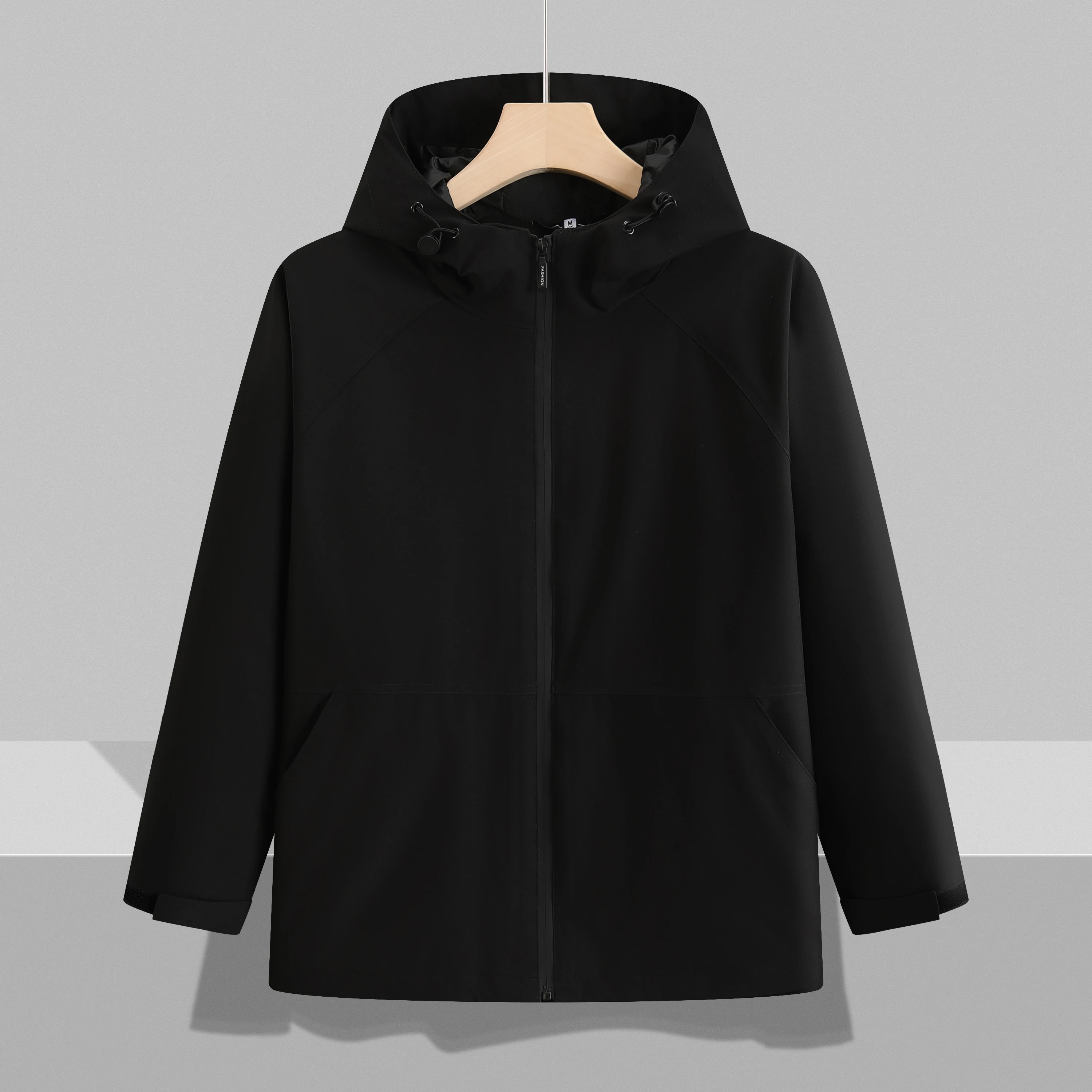 

Outdoor sports new autumn and winter men's and women's splicing hooded jacket casual outdoor mountaineering jacket