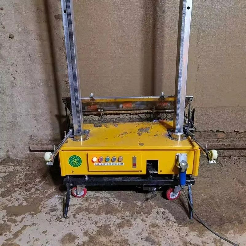 Electric Concrete Mortar Spraying Pumping Mortar Spray Plaster Rendering Machine Cement Mortar Plastering Spraying Machine