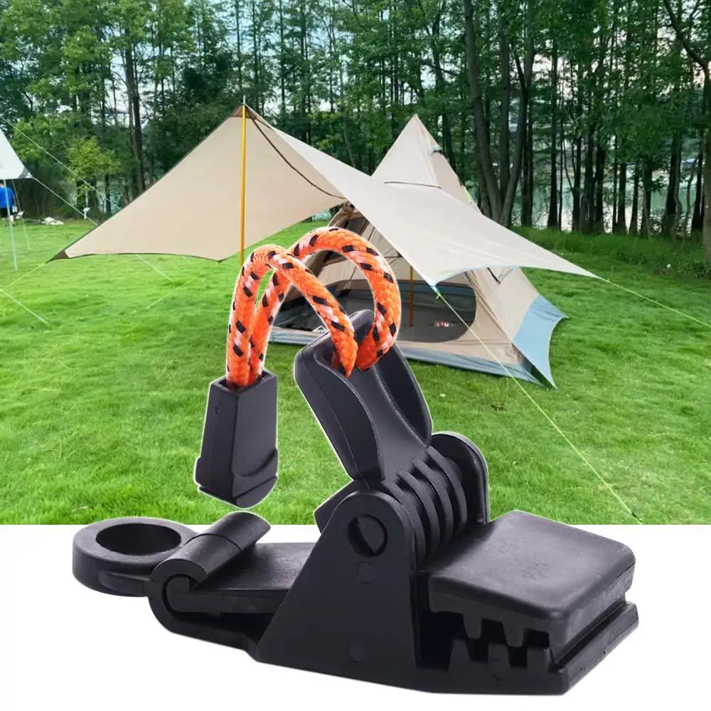 Windproof Tent Clip Outdoor Tool Alligator Tent Clip Tent Alligator Clip Crocodilian Tabernacle Clamp Fixed Plastic Clip