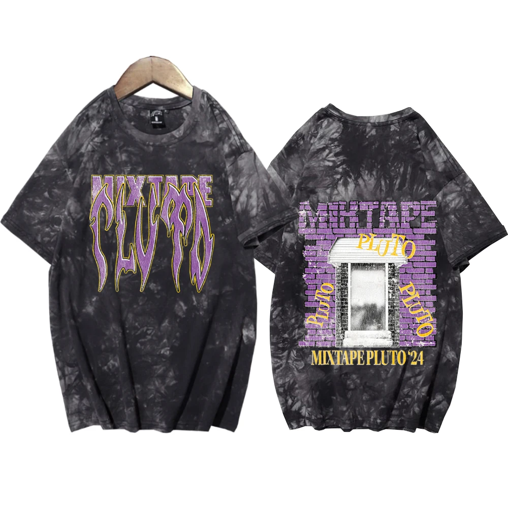 Future Mixtape Pluto Tie Dye Shirts Unisex Round Neck Short Sleeve T-shirt