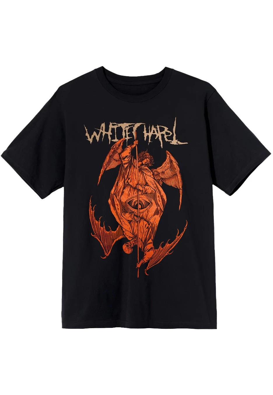 

Футболка Whitechapel Duality с периферийным узором и принтом, летние роскошные брендовые хлопковые мужские и женские футболки с короткими рукавами