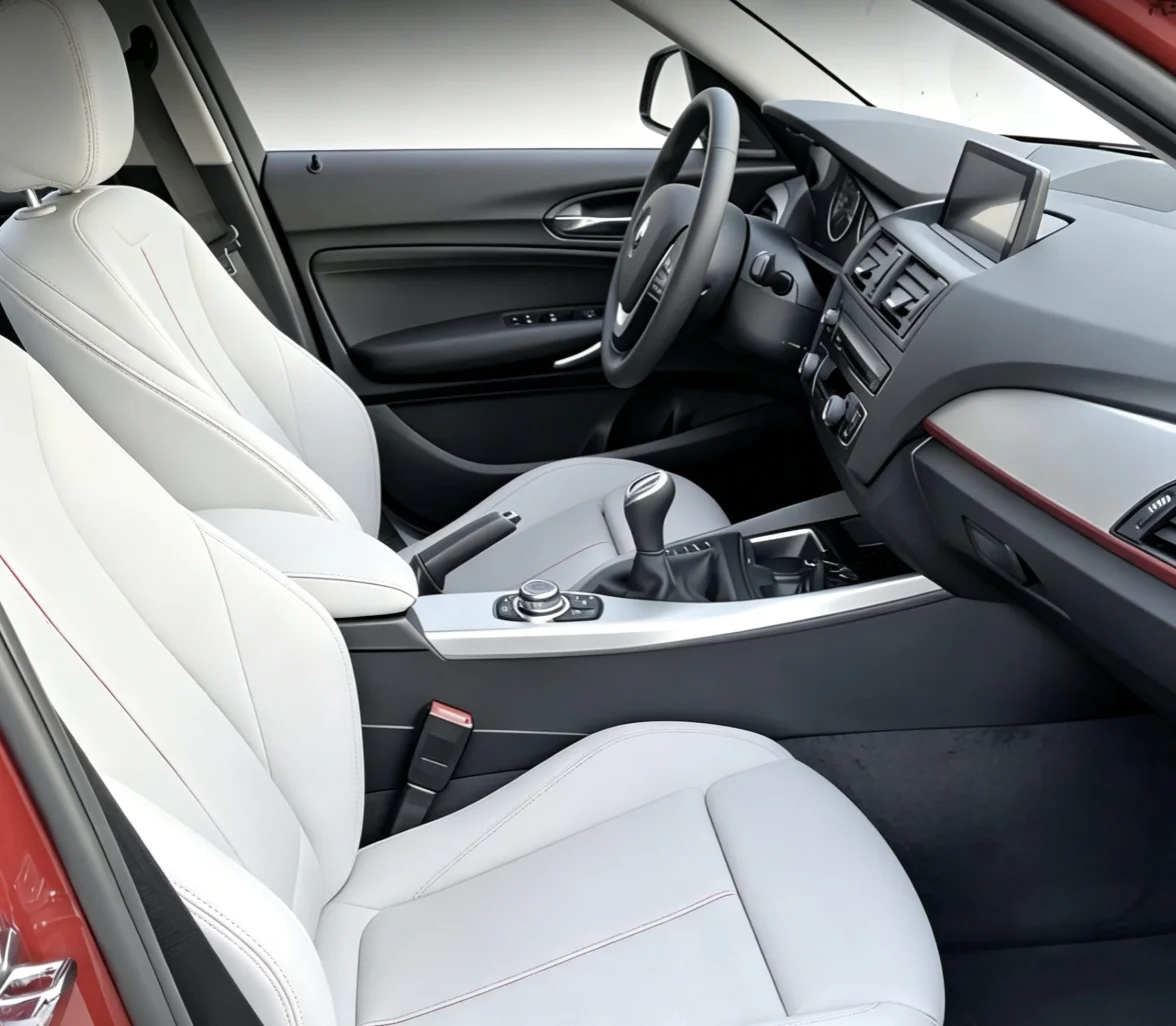 Für BMW F20 2012~2018 Maßgefertigte Autositzbezüge Luxuriöses Nappaleder 100% Passgenau Innenausstattung 360 ° Vollständige Abdeckung – Detail 8