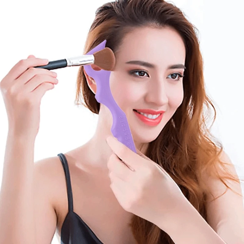 Silicone Aid Bút chì kẻ mày nhanh chóng có thể giặt được để tạo hình cho phấn mắt Lip Line