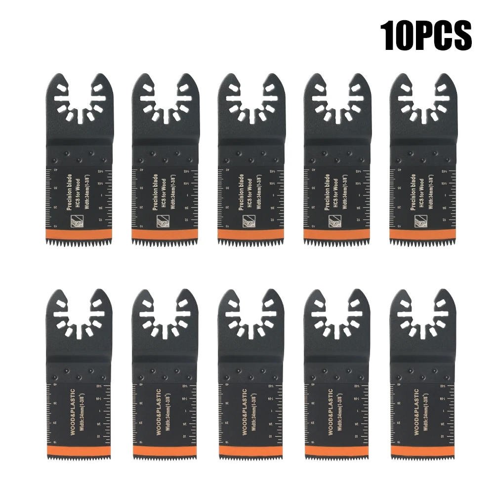Japanse Tand Carbide Oscillerende Zaagblad Kit 10-39 Stuks Arc Edge Oscillerende Multitool Messen Precieze Cut voor Hout PVC Ijzer