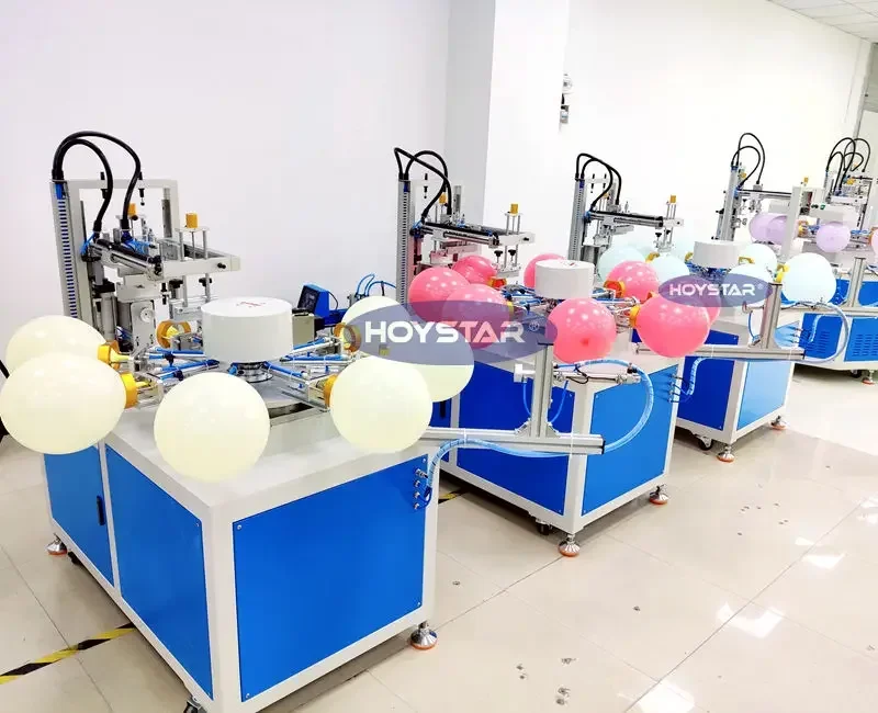 2026 NBAutomatic balloons printing machine Latex Balloon Screen Printer To United State And Mexico