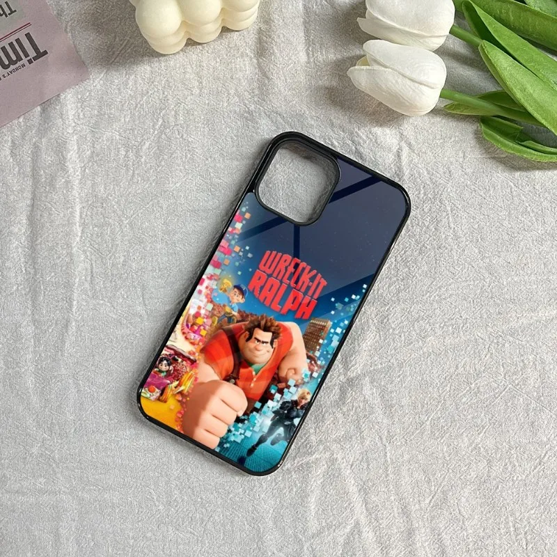 Wreck It Ralph Phone Case For Iphone 15 14 13 12 11 Pro Max Mini 8 Plus Se Xr X Xs 2020 Fundas Shell PC+TPU Cover