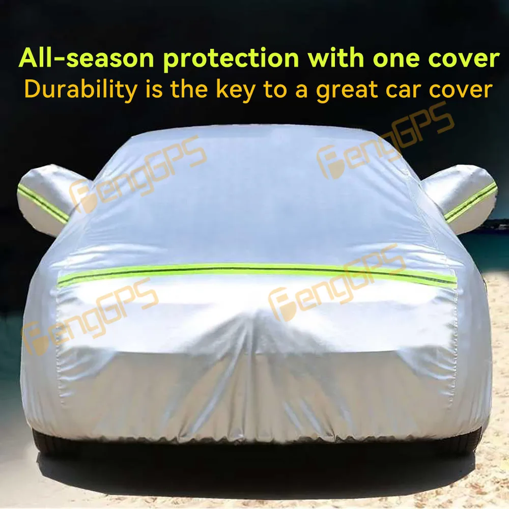 غطاء سيارة كامل المطر حماية مقاوم للماء ل Jetour X70 X70S X70M حامي السيارة الخارجي يغطي المضادة للأشعة فوق البنفسجية في الهواء الطلق الشمس عاكس