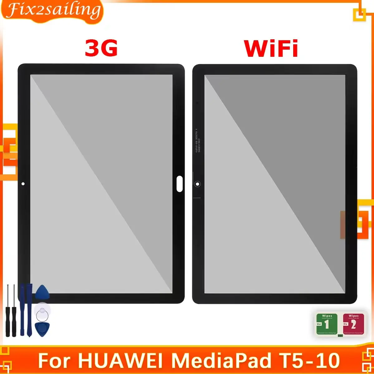 10.1inch Glass For Huawei MediaPad T5 AGS2-W09HN L09 AGS2-W09 AGS2-L03 AGS2-W19 Touch Screen Front Panel 3G WIFI