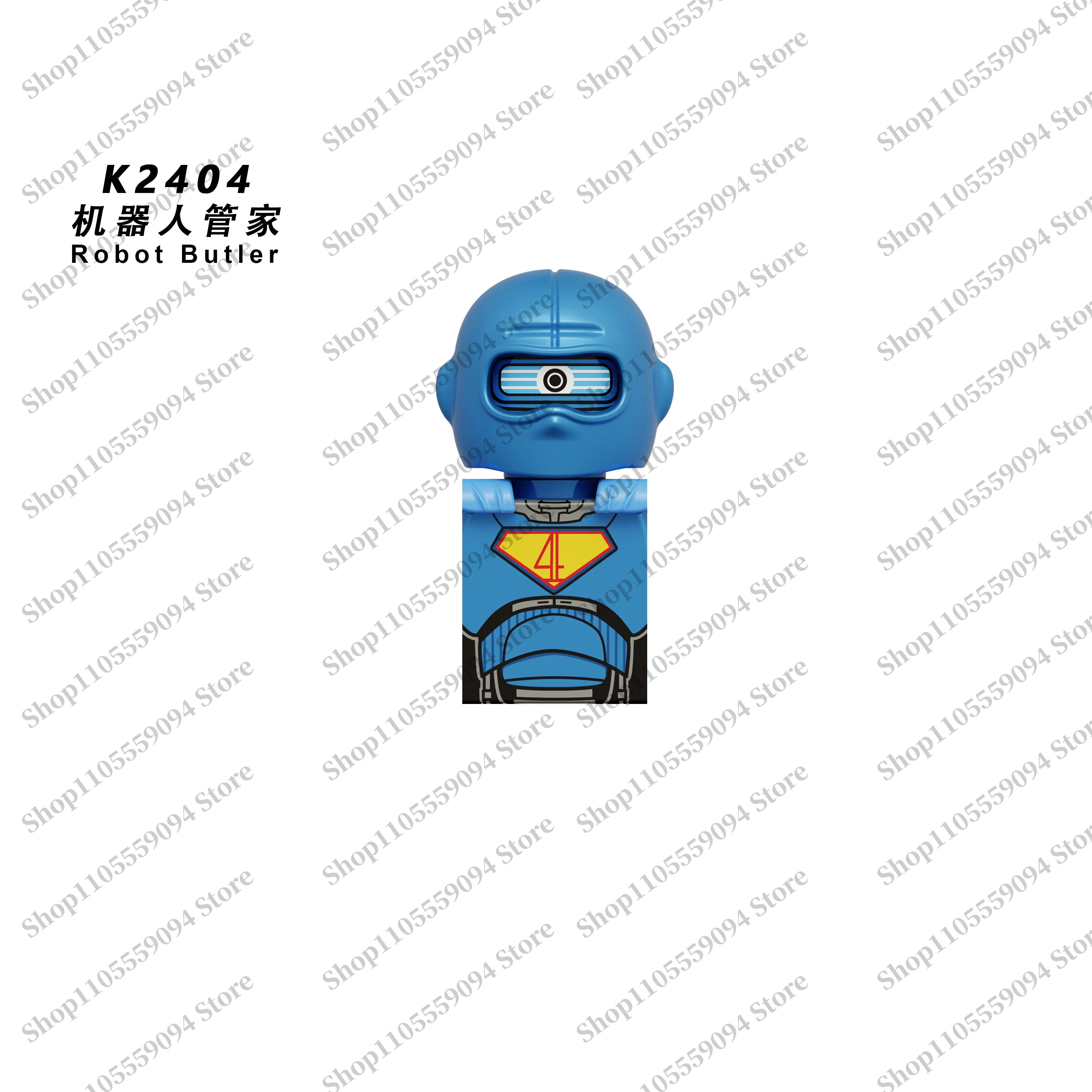 HOT Superhero DC Collect limited edition building block Lobo Metamorpho Robot Butler Mister Terrific Mini brick block toys gifts