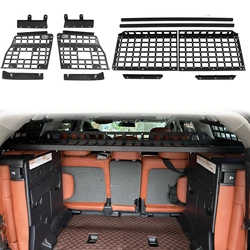 Rear Trunk Shelf Molle Panel Cargo Organizer Racks Fit for Toyota Land Cruiser LC200 J200 2008-2021 7 Seat