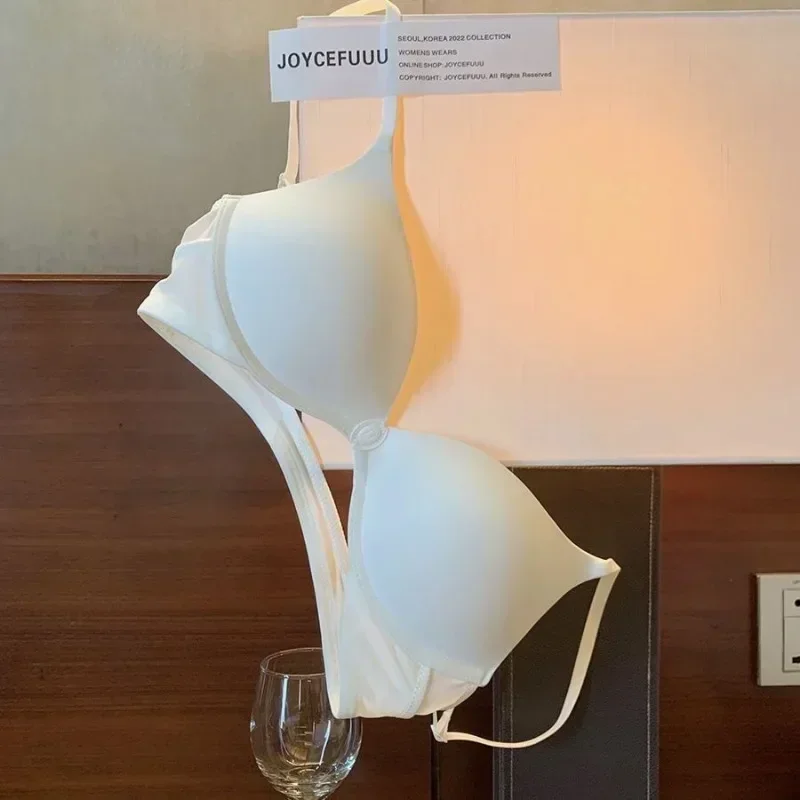 حمالة صدر نسائية من BANERDANNI حمالة صدر مجوفة خالية من الأسلاك وإغلاق أمامي خفيفة الوزن قابلة للتنفس بدون خياطة مريحة للصدر الصغير