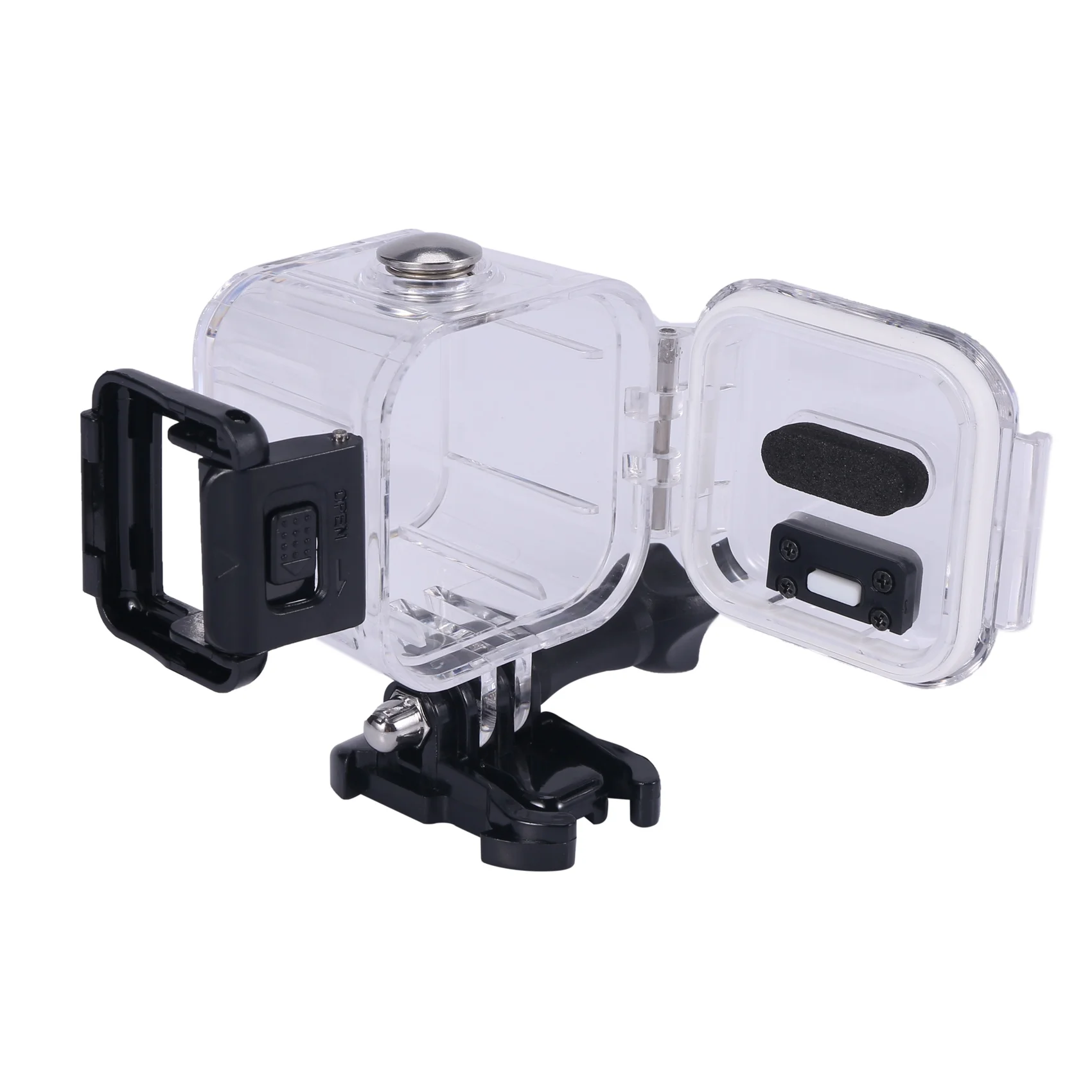 LSJD 45m Waterproof Housing Case For Gopro Hero 5, 4 Session Diving Underwater