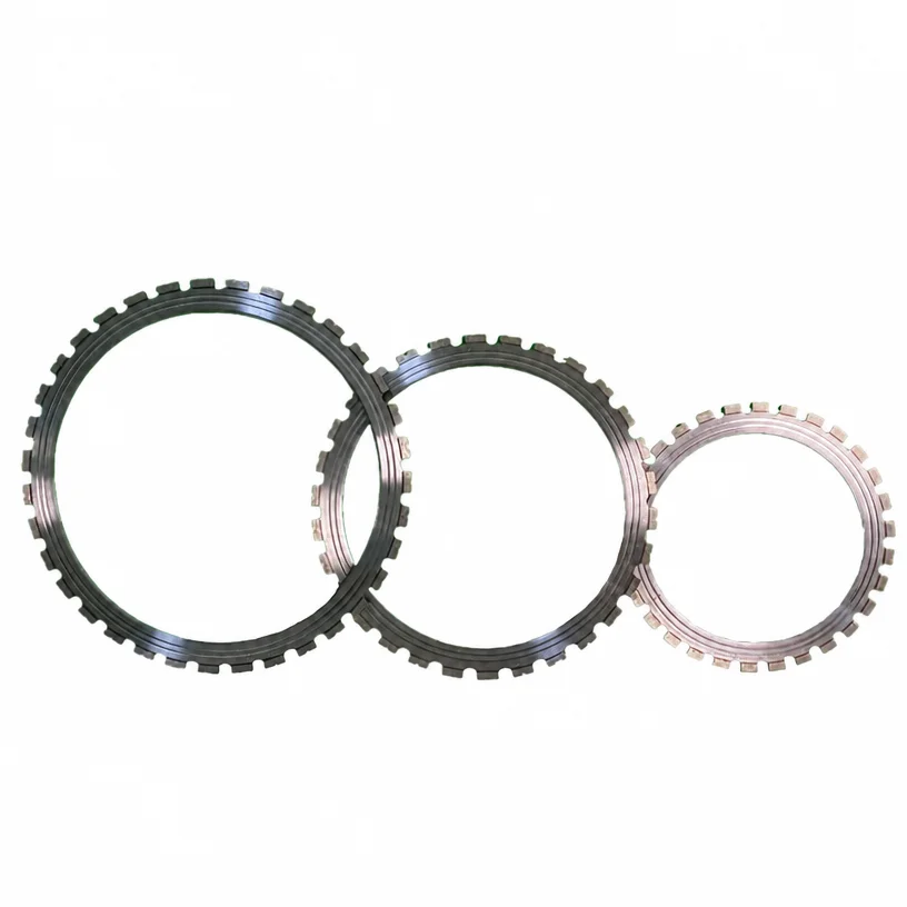 Diamond Ring Saw Blade 410mm 520mm 620mm for Reinforced Concrete Stone Masonry Wet Cutting EN13236 CE Ring Saw