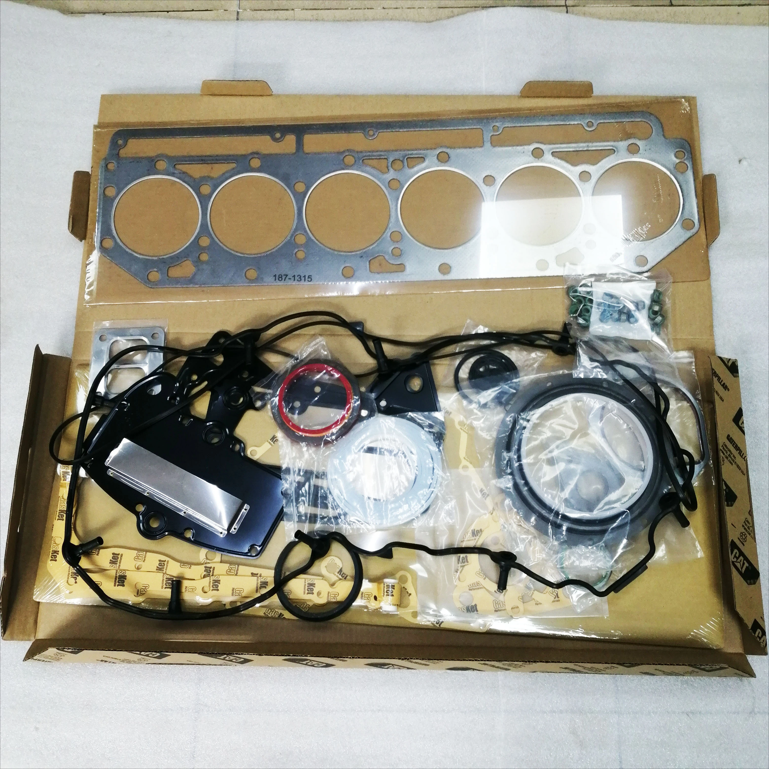 

CAT C9 Diesel Engine Parts C9 Complete Overhaul Rebuild Kit C9 Full Gasket Kit Cylinder Liner Bearing Ring Piston 265-1401